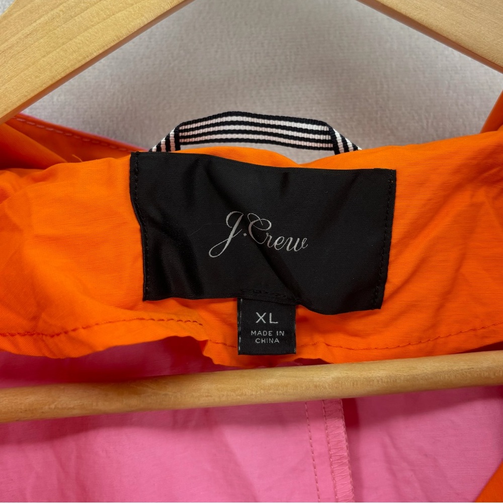 J. Crew Pink and Orange Utility Jacket - Picture 4 of 11